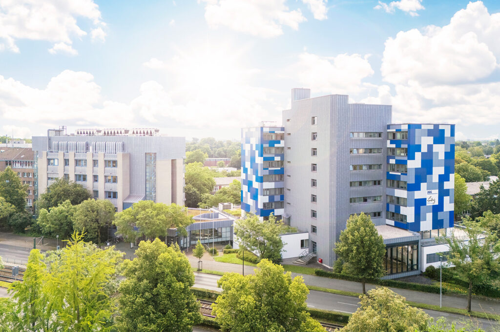 The DDZ building in Düsseldorf