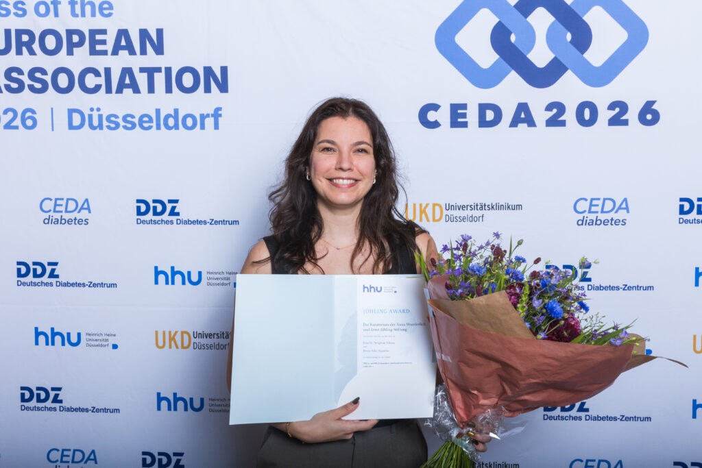 Dr. Sevgican Yilmaz (DDZ), one of the two recipients of the project-related Jühling Award.