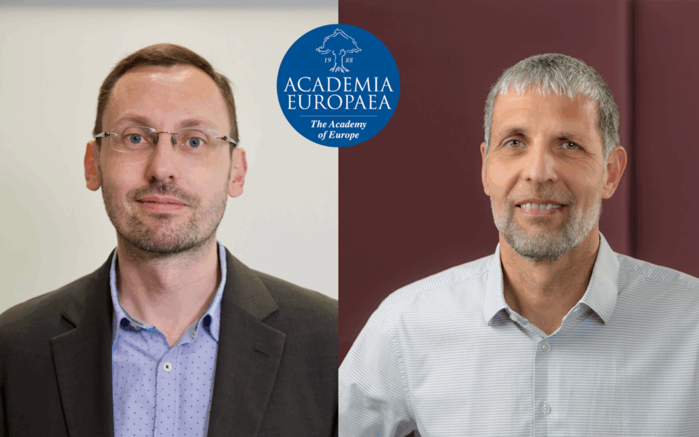 Christian Heder und Matthias Schule, Logo der Academia Europaea