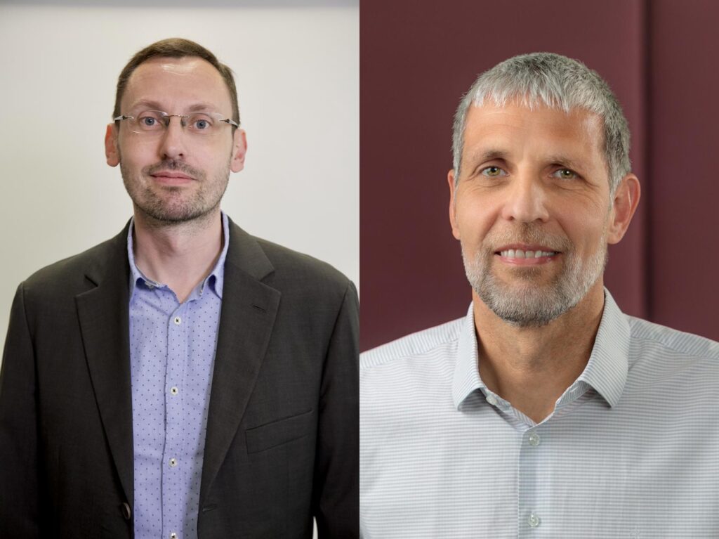 Christian Herder und Thomas Schulze nebeneinander abgebildet