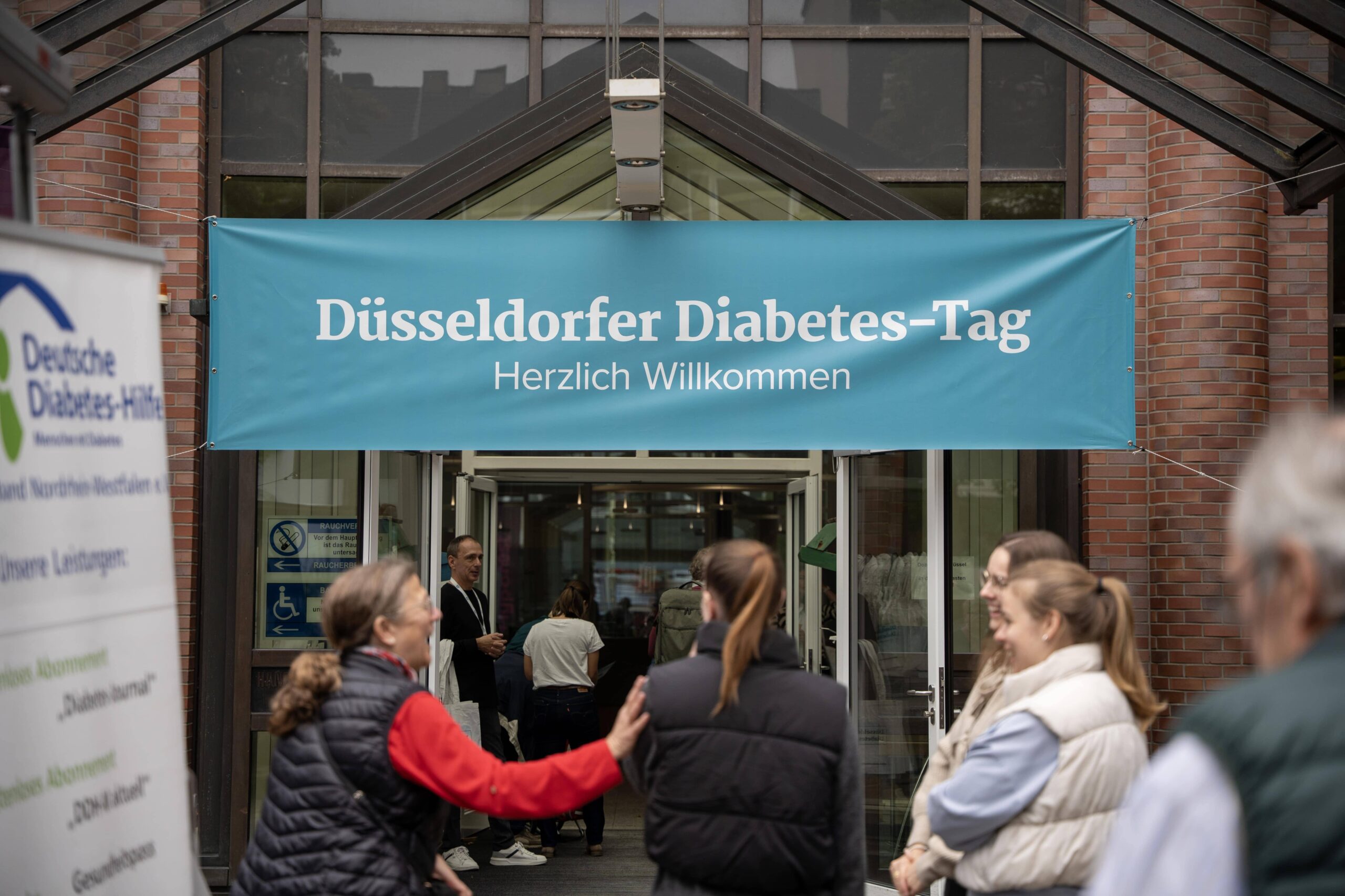 Eingang des Diabetes-Tags.