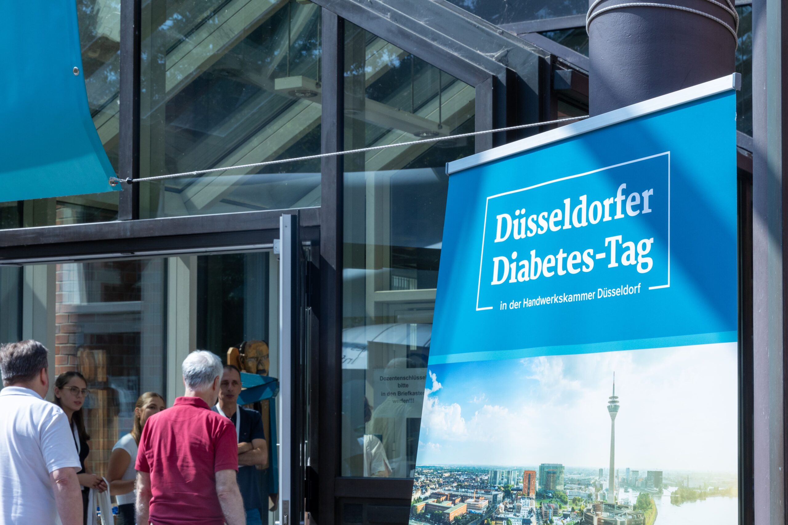 Eingangsbereich des Düsseldorfer Diabetes-Tags