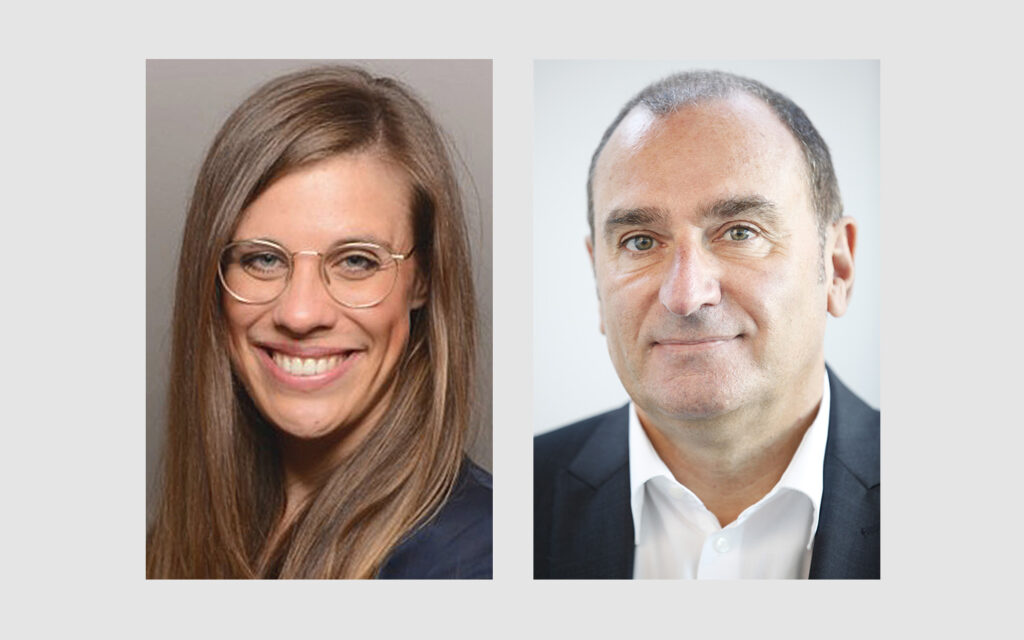 Portrait von Dr. Nina Trinks und Prof. Dr. Dan Ziegler